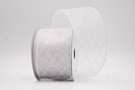 Wit glitterend ogee-rasterdraadlint_KW0470GC-1-1